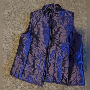 Purple shiny vest